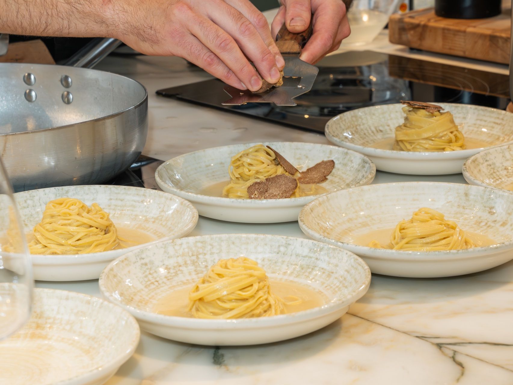 Gourmet-Pasta- und Dessert-Meisterkurs für Trüffelliebhaber