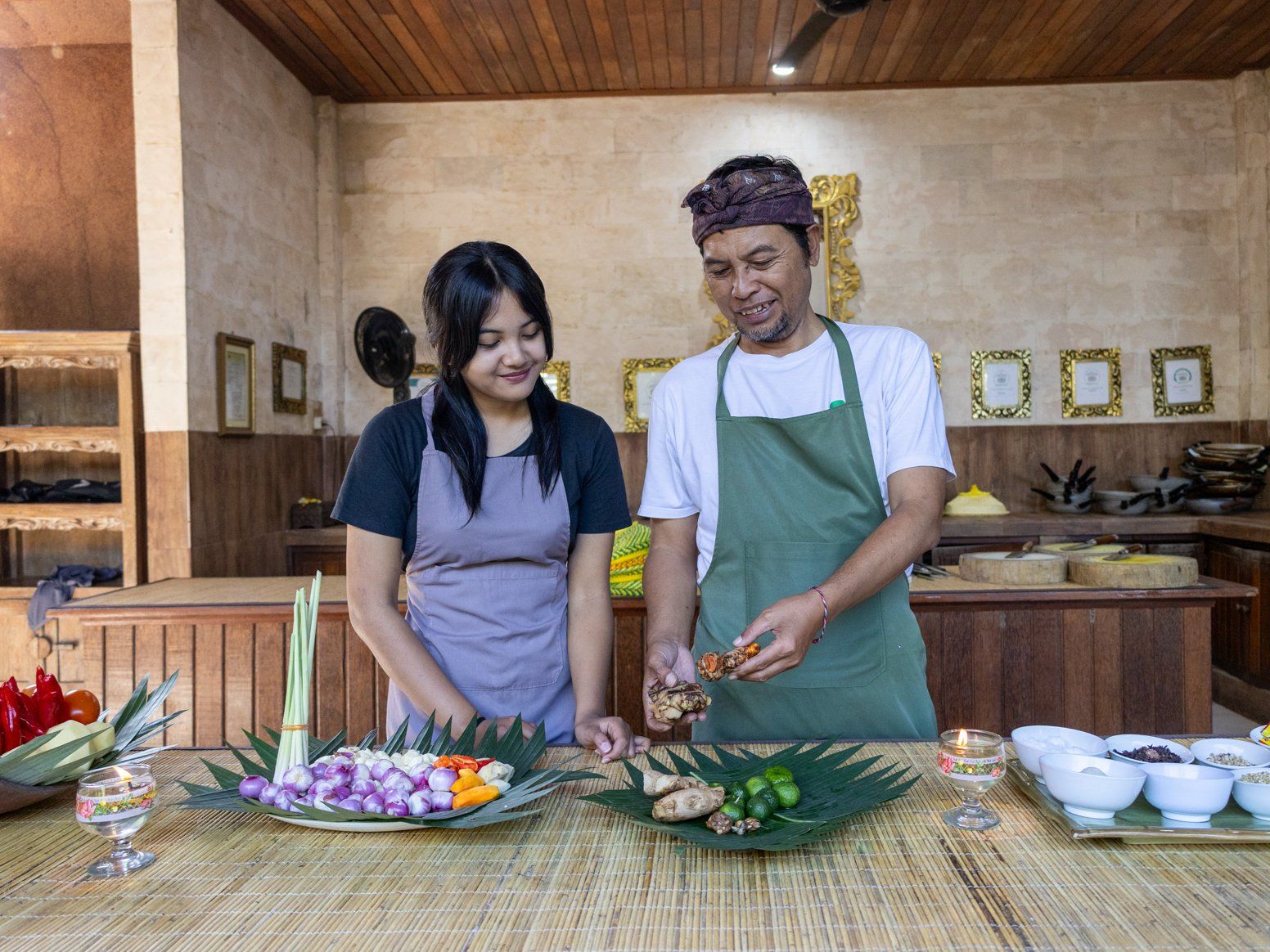 Ubud Morning Cooking Experience with Market Tour & Canang Sari Ceremony