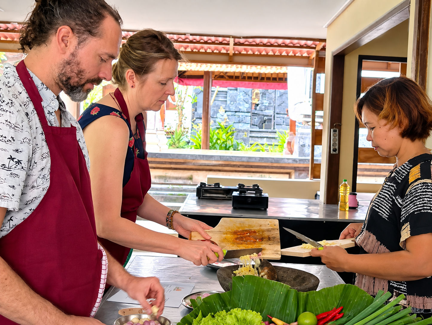 Uluwatu Balinese Cooking Class with Optional Market Tour & Free Pick-Up