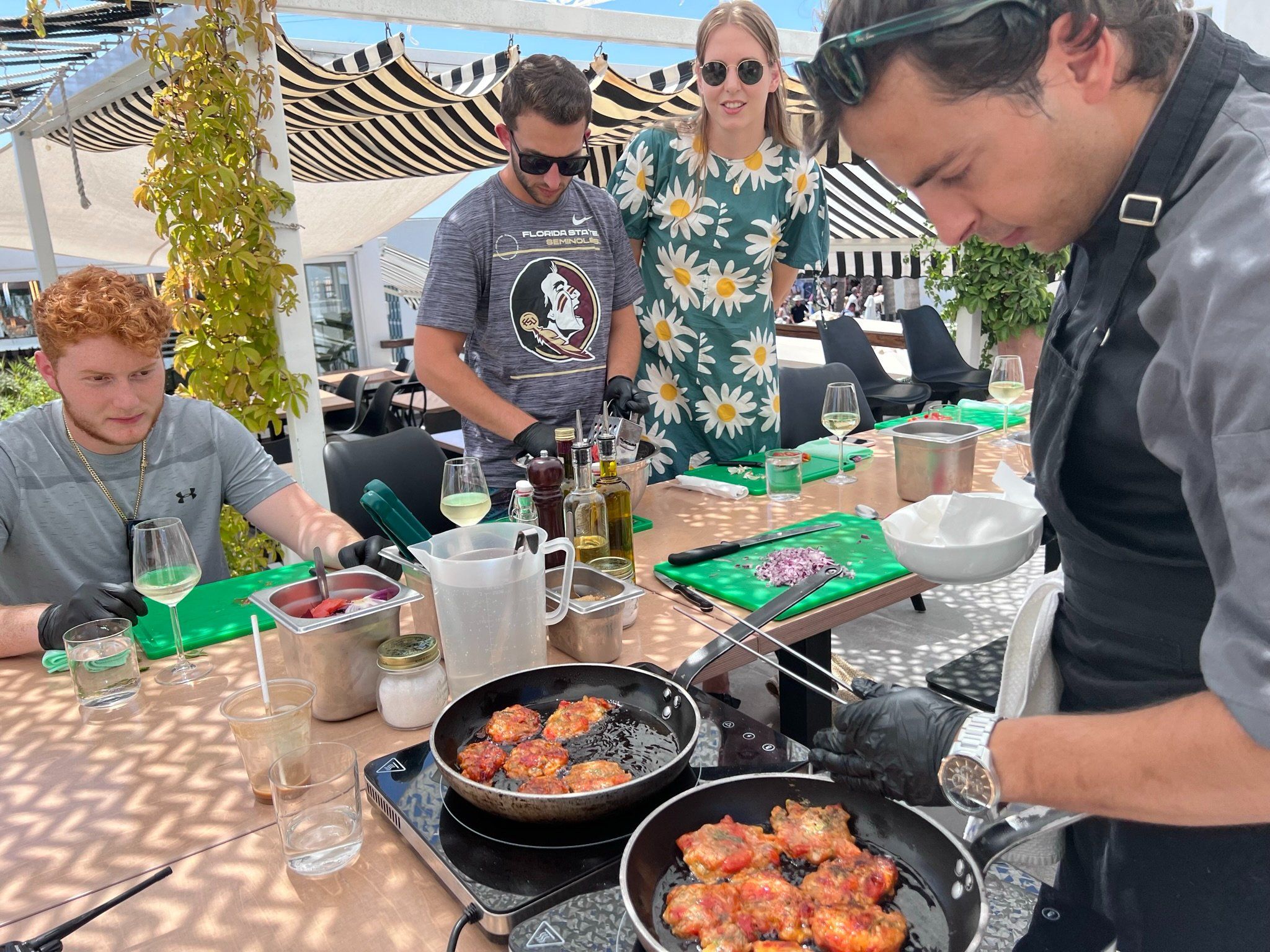 Vegan Cooking Class with Wine Pairing in Santorini