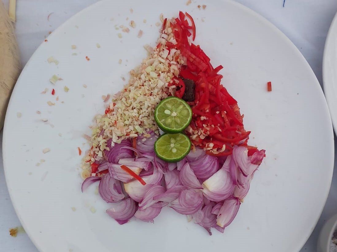 A Three-Course Balinese Culinary Experience at the Seaside Restaurant