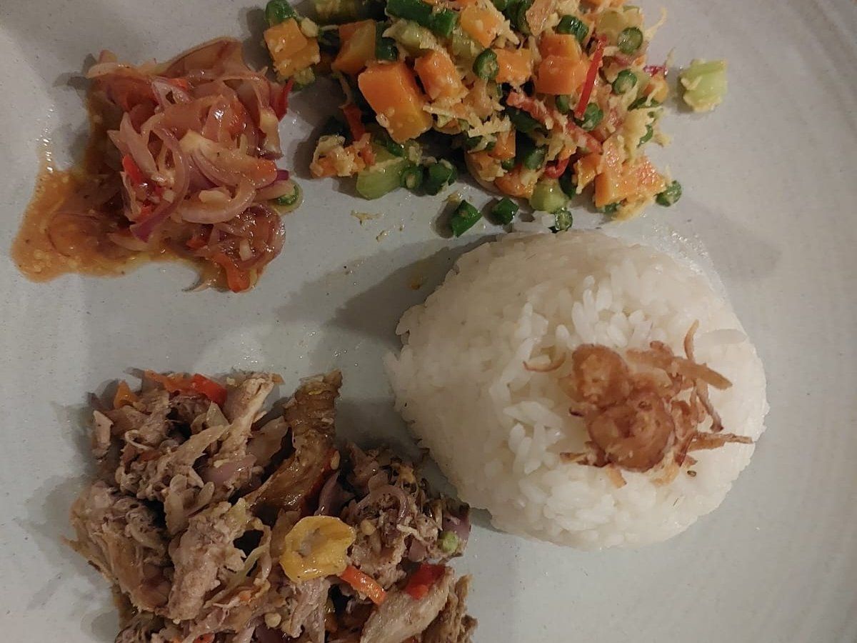 A Three-Course Balinese Culinary Experience at the Seaside Restaurant