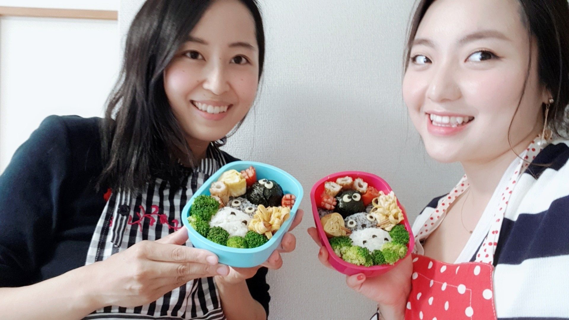 BentoYa cooking in Tokyo: Vegan Kawaii Bento making with Mama