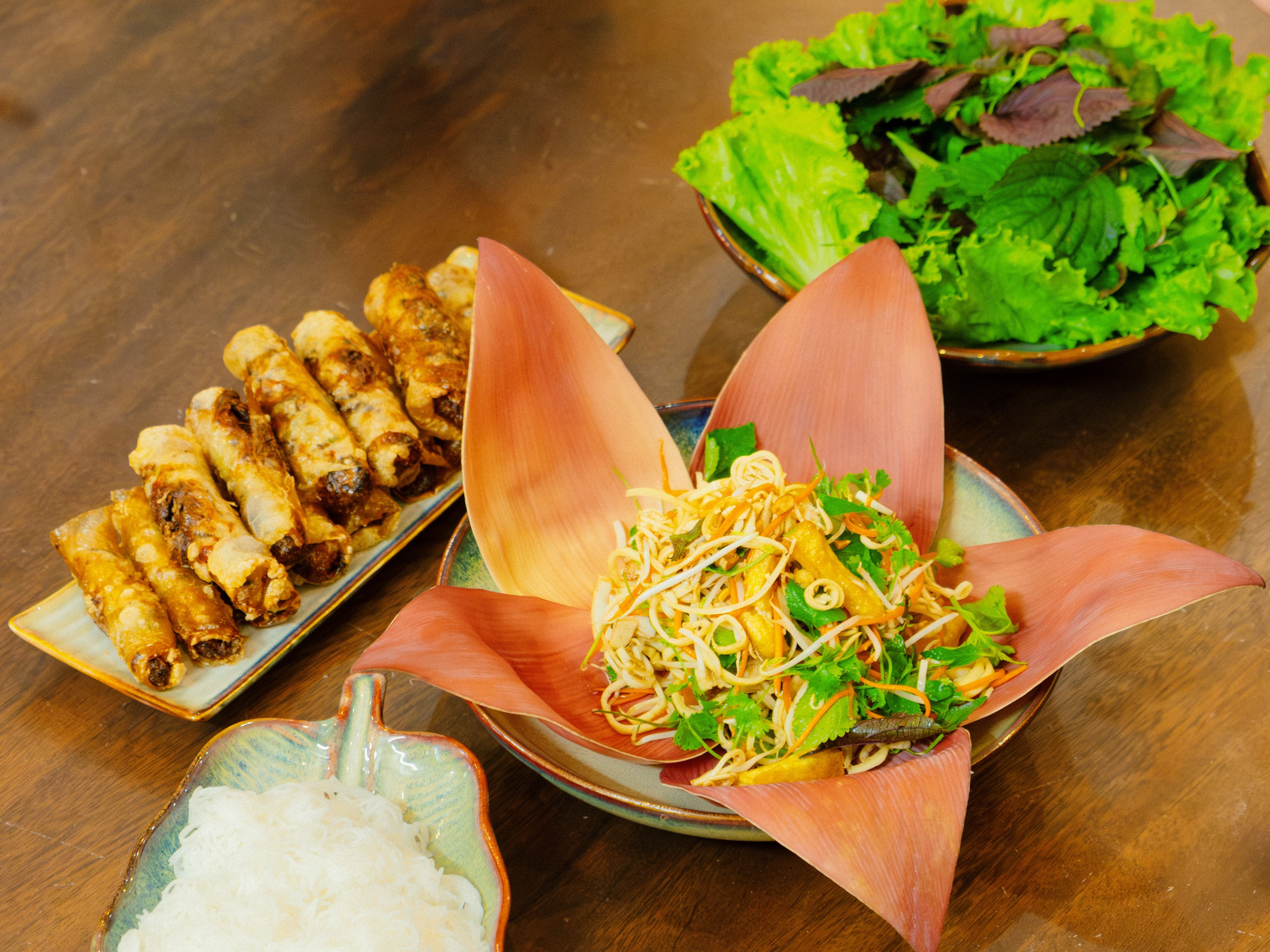 Hanoi on a Plate: Cook Authentic Vegetarian Vietnamese Dishes With Unlimited Liquor Tasting