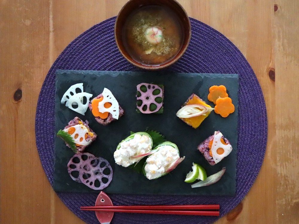 Vegan Sushi & Miso Soup Cooking Class In Tokyo