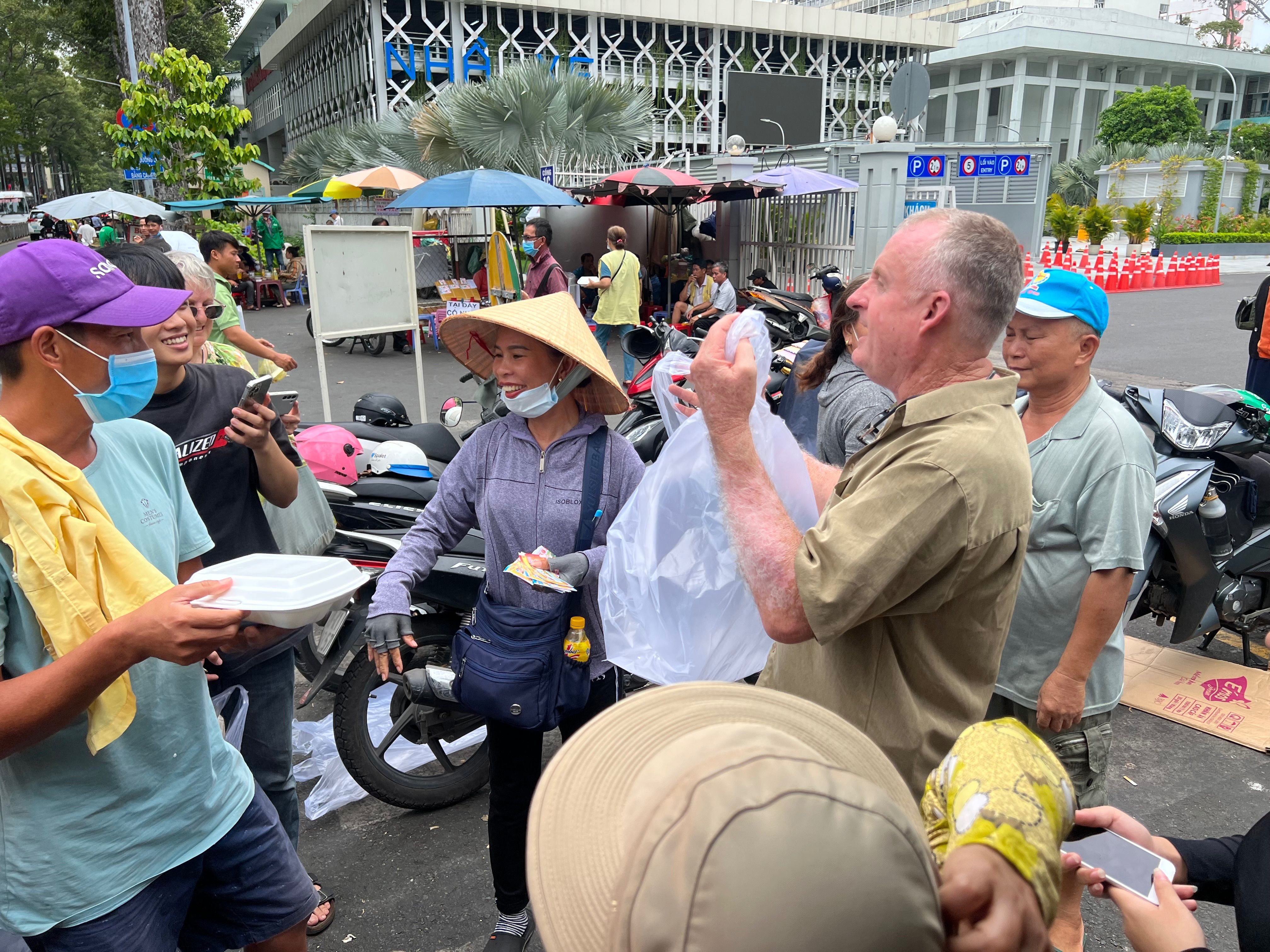 Vietnamese Charity Cooking Class For People In Need
