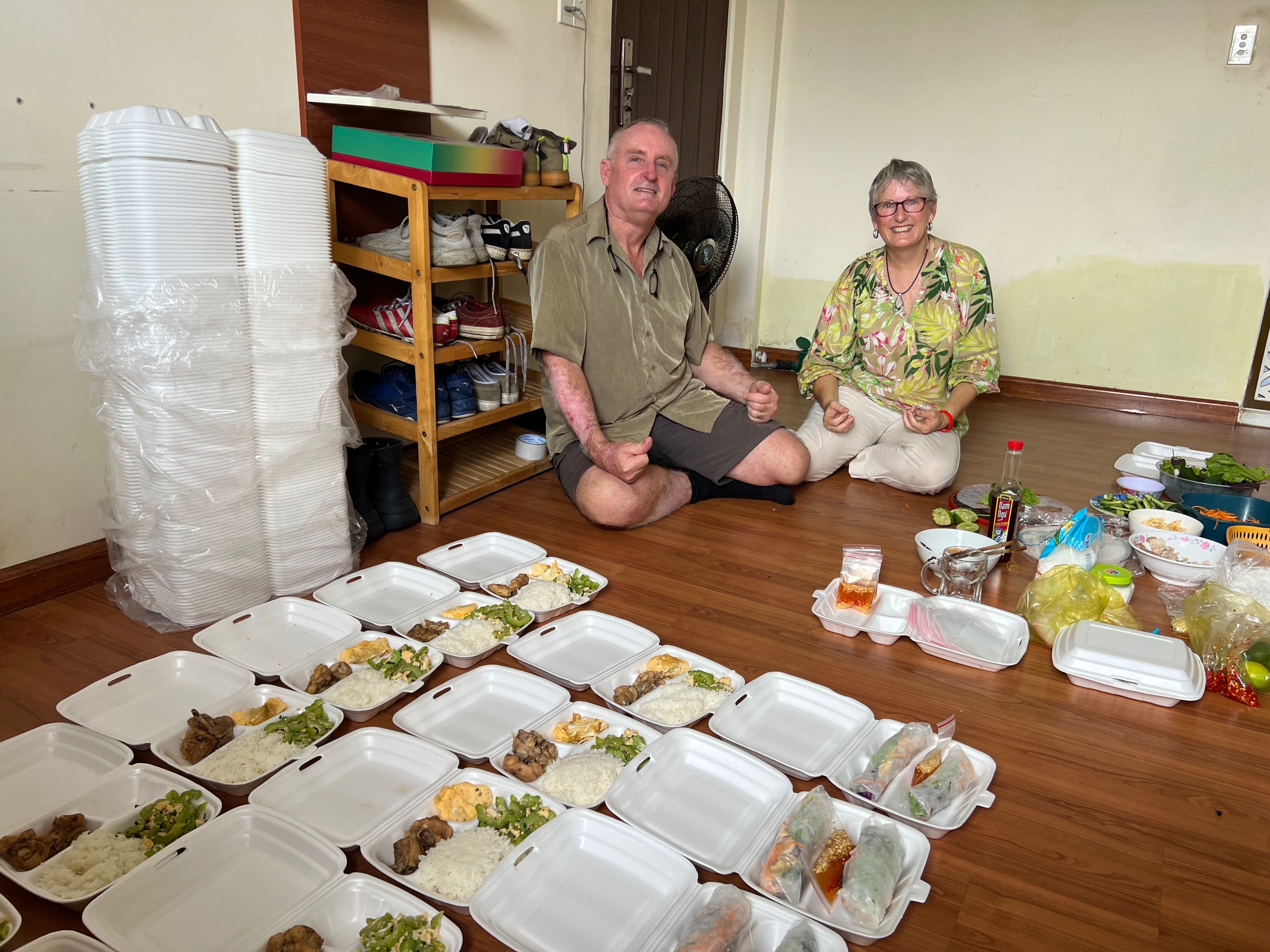 Vietnamese Charity Cooking Class For People In Need