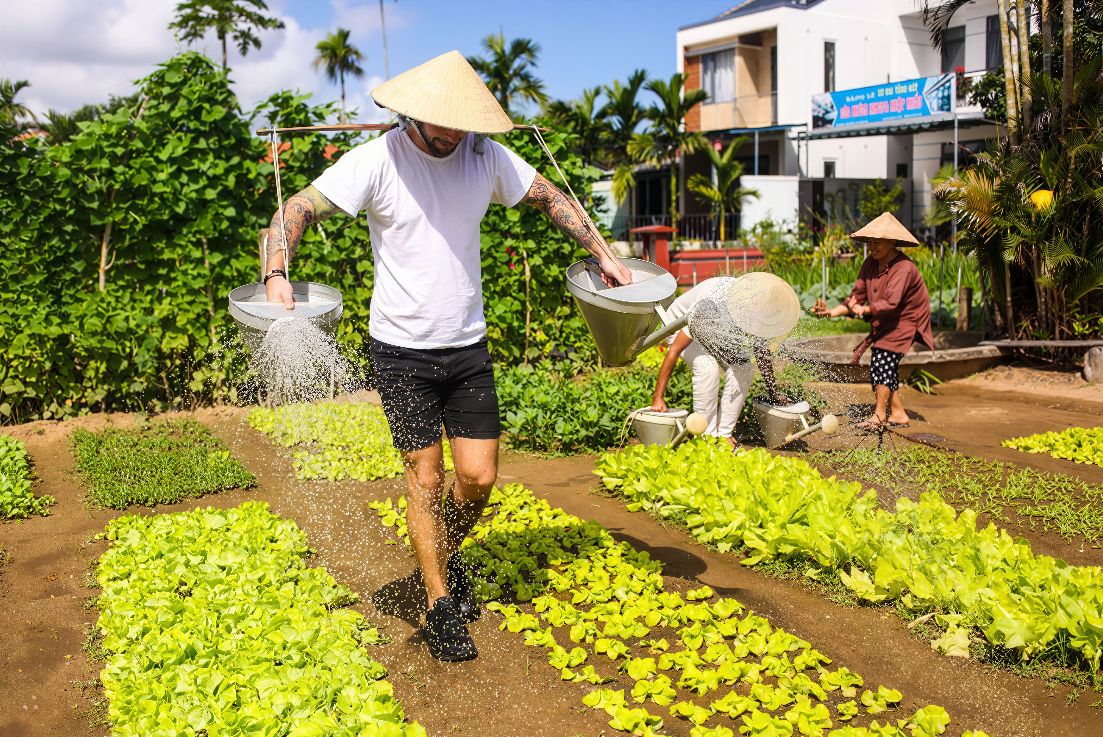 Vietnamese Cooking Class with Market Tour & Farming Experience