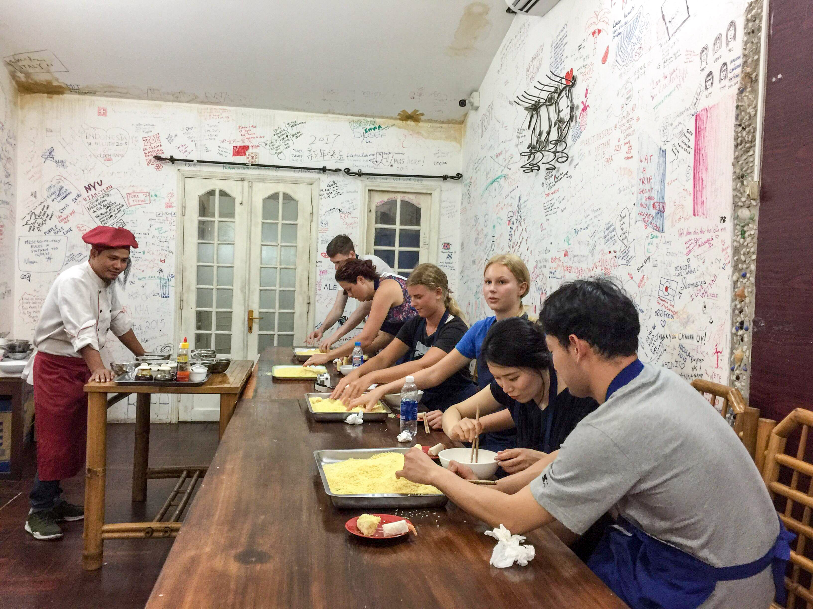 Vietnamese Cooking with Chef Vu Including Cyclo in Ho Chi Minh City