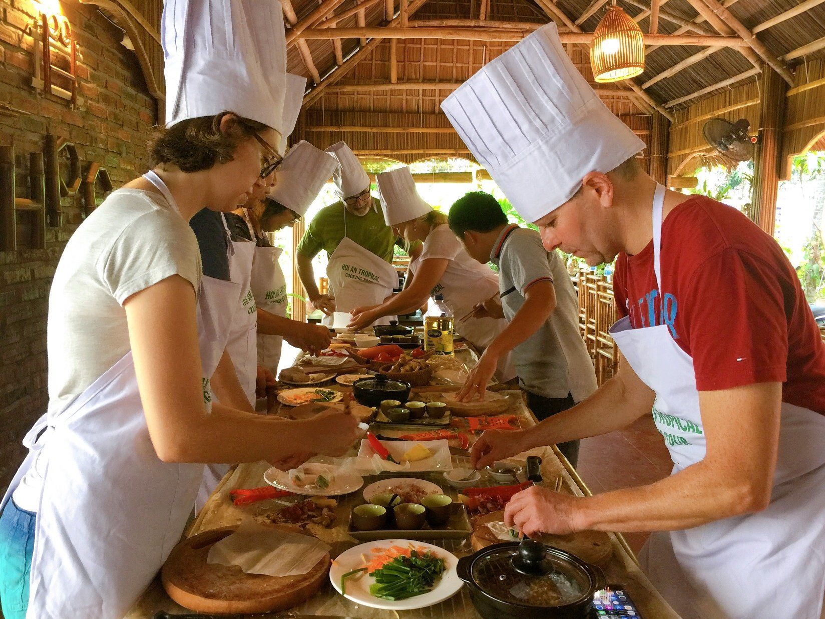 Vietnamese Local Market, Basket Boat, Fishing and Cooking Experience