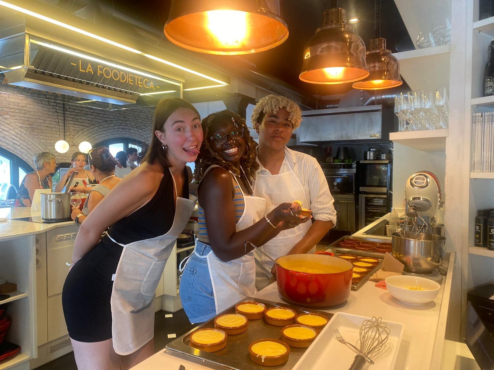 Premium Spanish Cooking Class in Designer Loft: Paella & Tapas