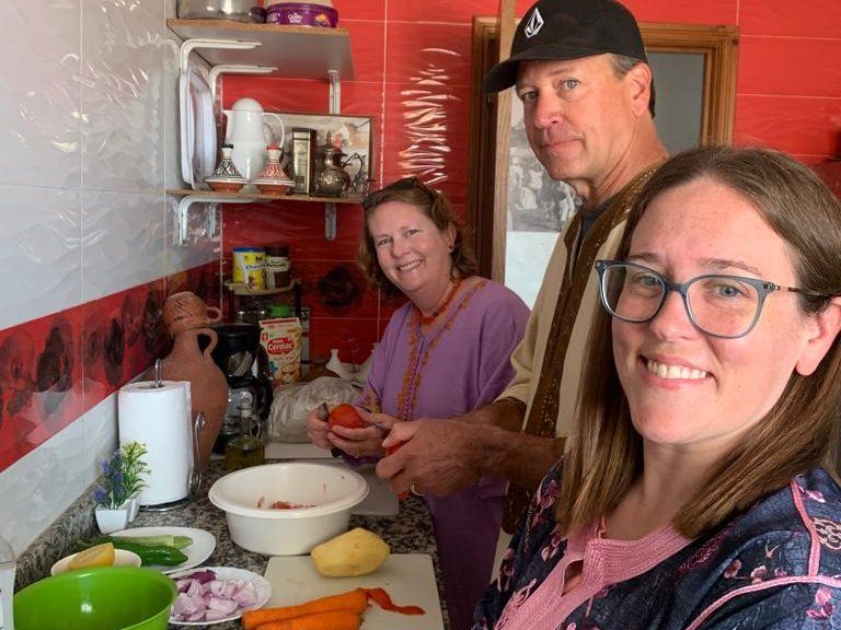 Market Tour and Moroccan Cooking Experience with Rababe Family
