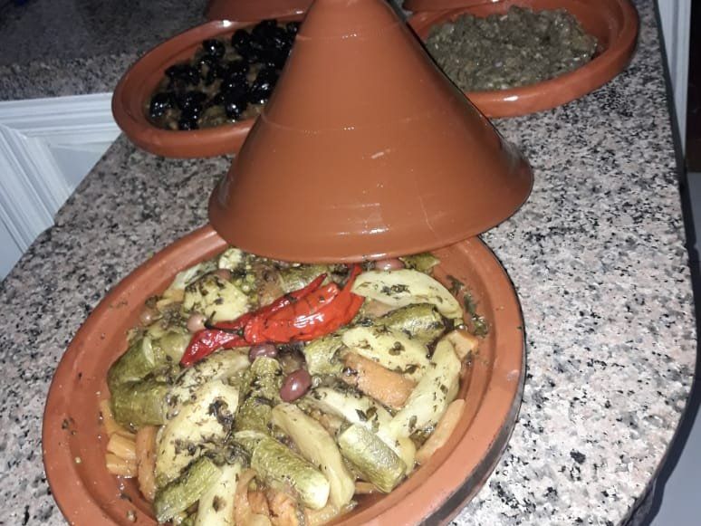 White Flowers Cooking Class at Medina with Local Family