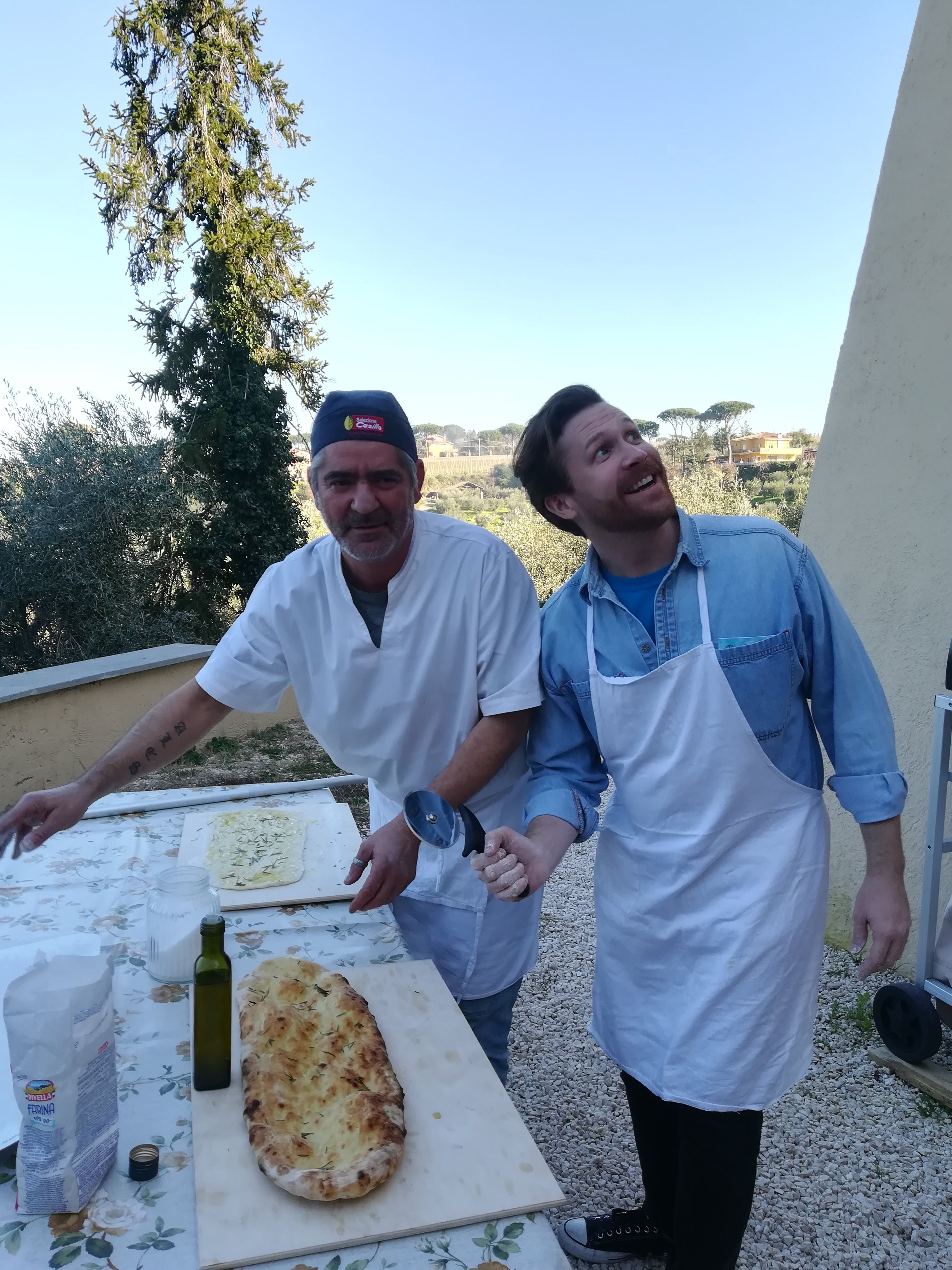 Pizza Making Class with Winery Tour & Tasting: Roman Adventure