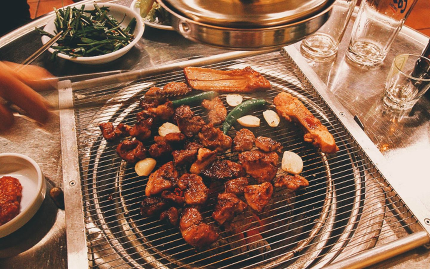 The Best Korean BBQ Grill Table