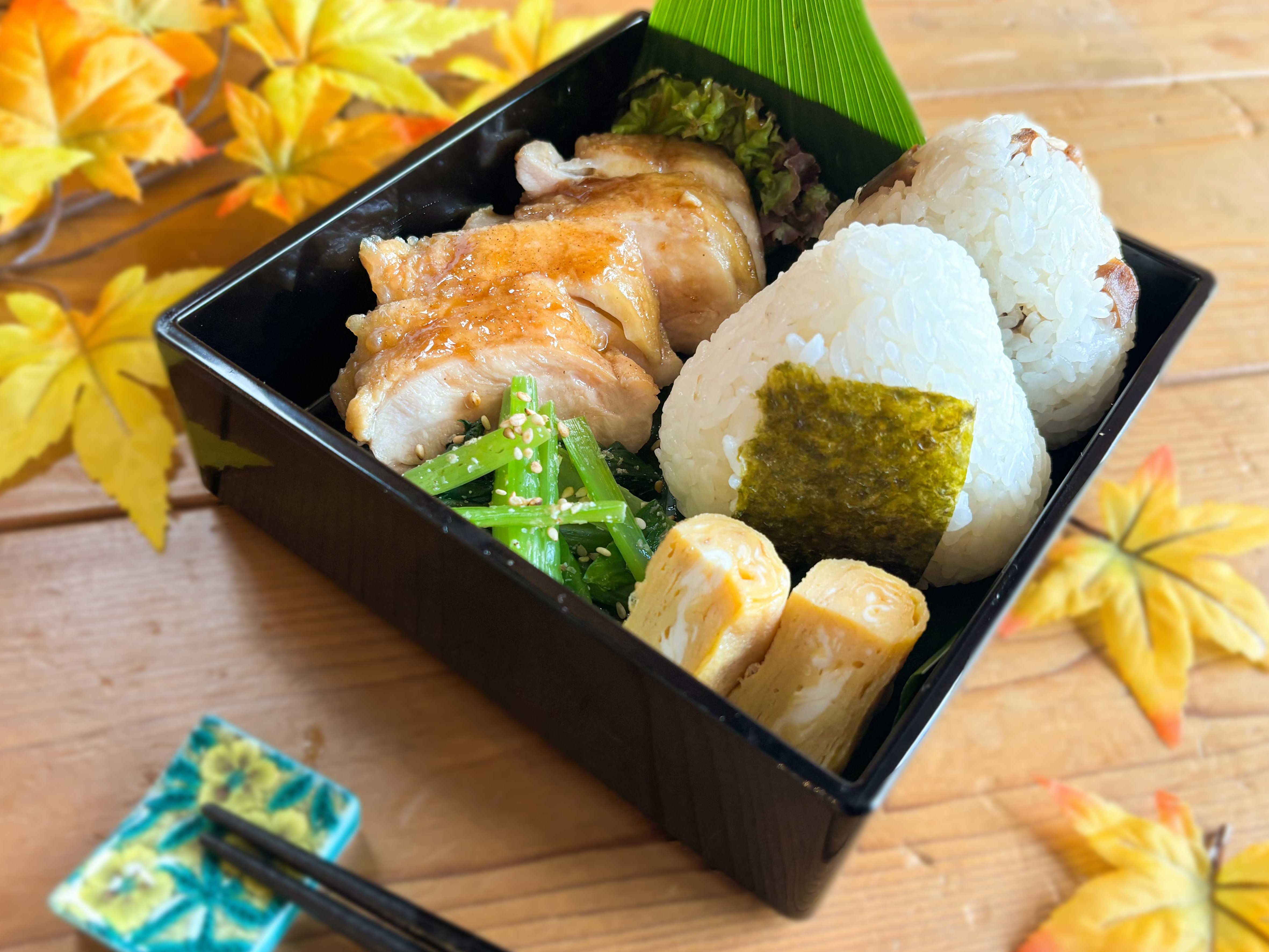 Master Teriyaki Chicken Bento and Onigiri in Tokyo Cooking Class