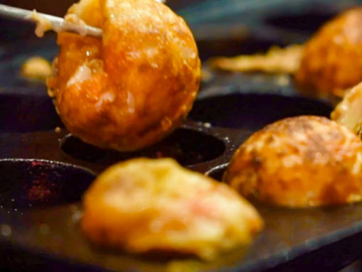 Yakisoba, Karaage and Takoyaki Culinary Class in Osaka