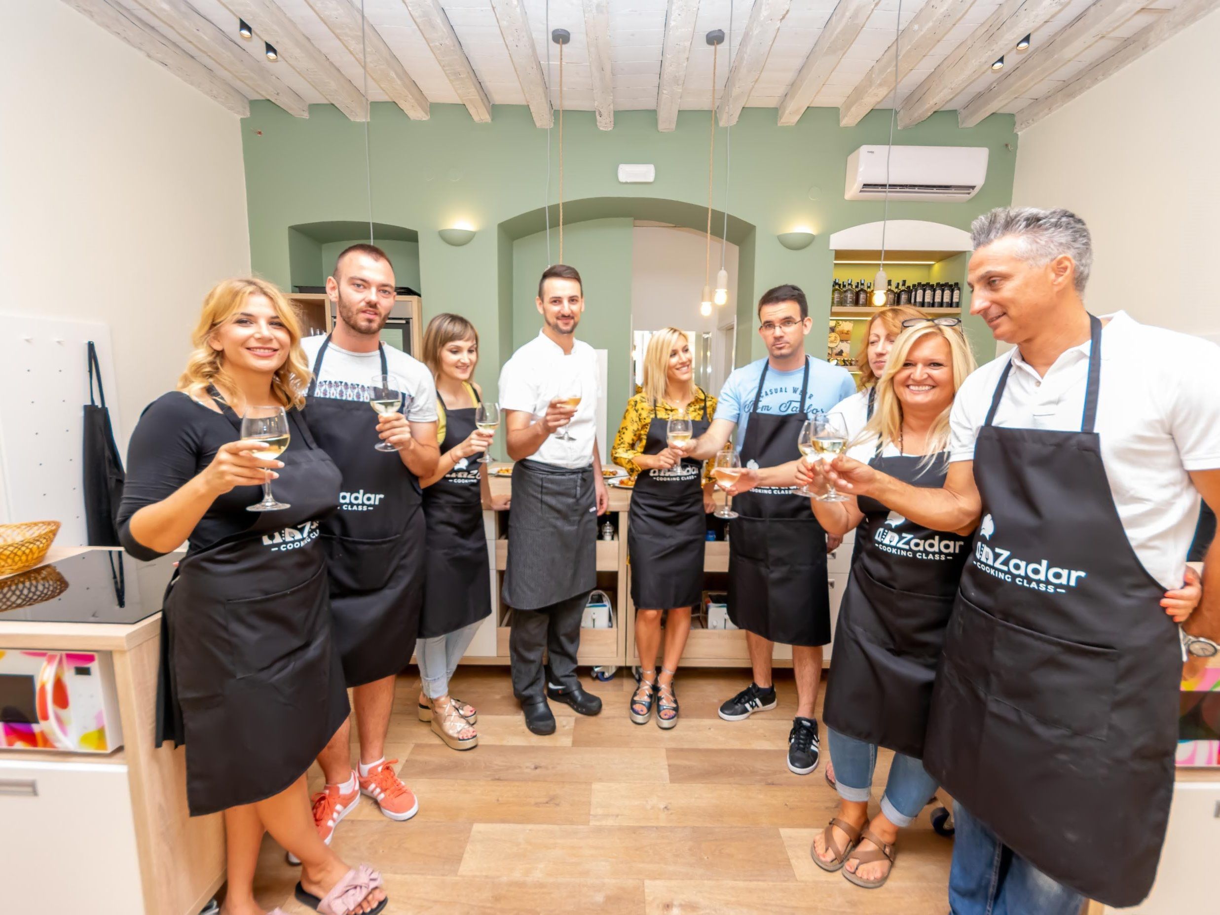 Dalmatian Cooking Class with Professional Chef and Guided Market Tour
