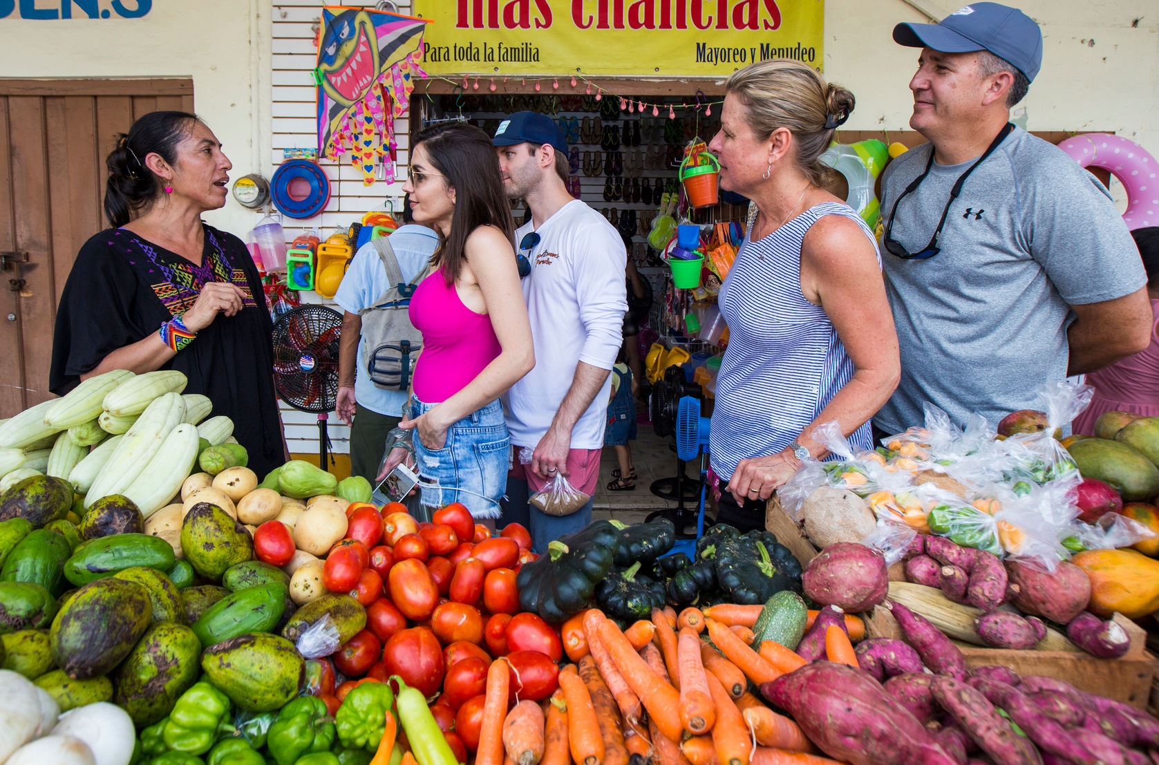 Depths of the Yucatan: Valladolid Market Tour & Street Food + Cenote + Cooking Class (Transportation Included)