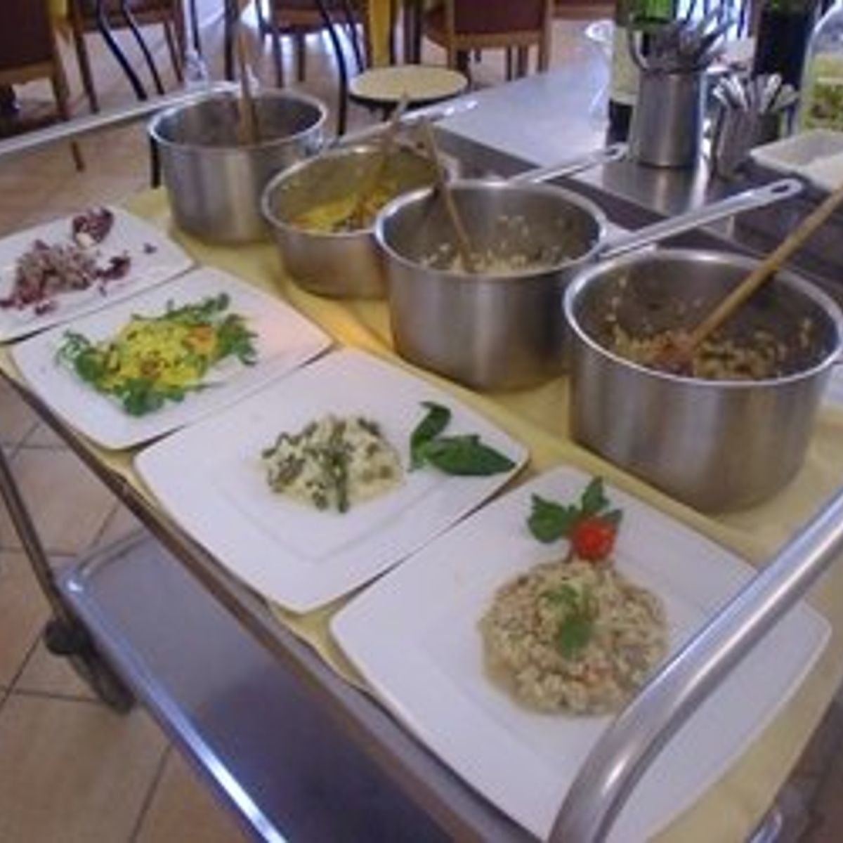 1/2 Day Gourmet Cooking with Chef Paolo Monti - The Risotto, Carpaccio e Scaloppine