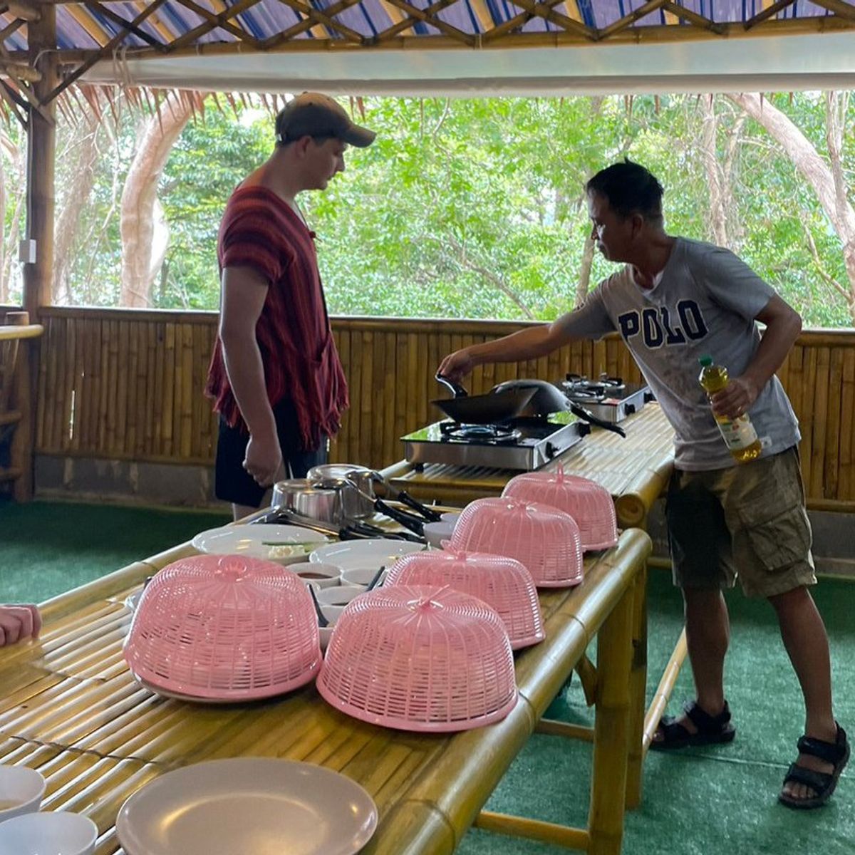 Elephant care camp at siray phuket
