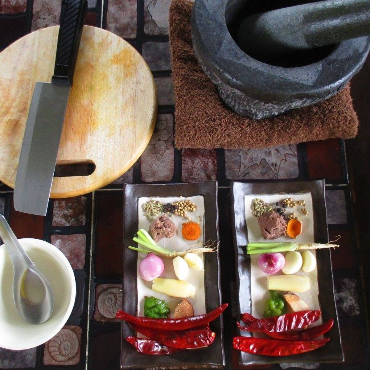 가정집에서 만드는 태국 북쪽요리 &시장투어(Trichada The Cookery Home)