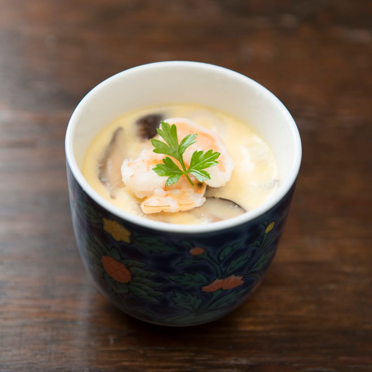 3 Kinds of Sushi, Japanese Steamed Egg Custard and Miso Soup in Home Cooking Studio