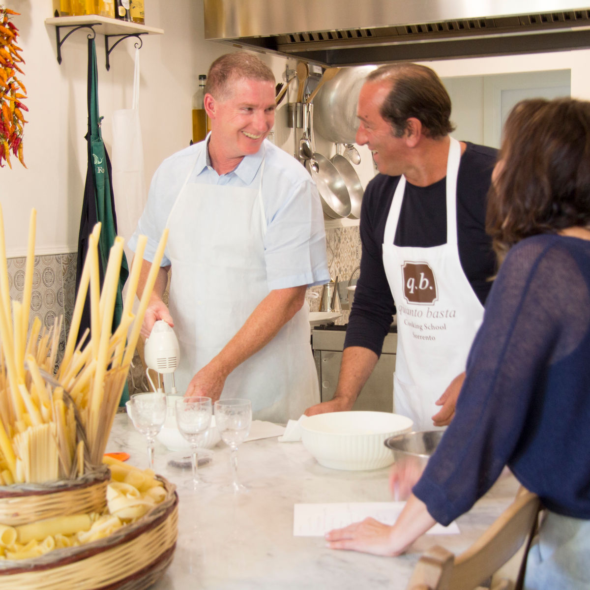 3-Course Cooking Class in the Heart of Sorrento (Meat)