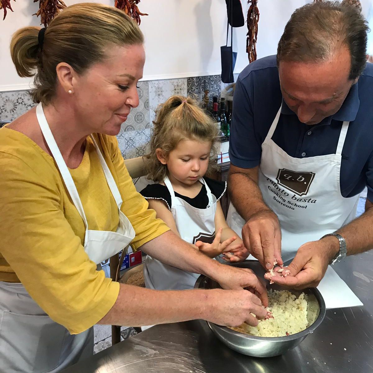 3-Course Cooking Class in the Heart of Sorrento (Vegetarian)