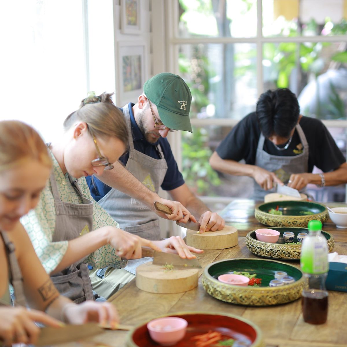 4-Dish Cooking Class Bangkok & Morning Market Tour