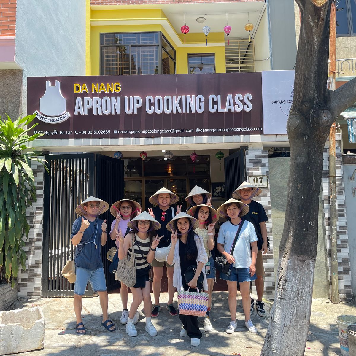 5 Dishes Traditional Cuisine Cooking Class with Market Tour in Da Nang