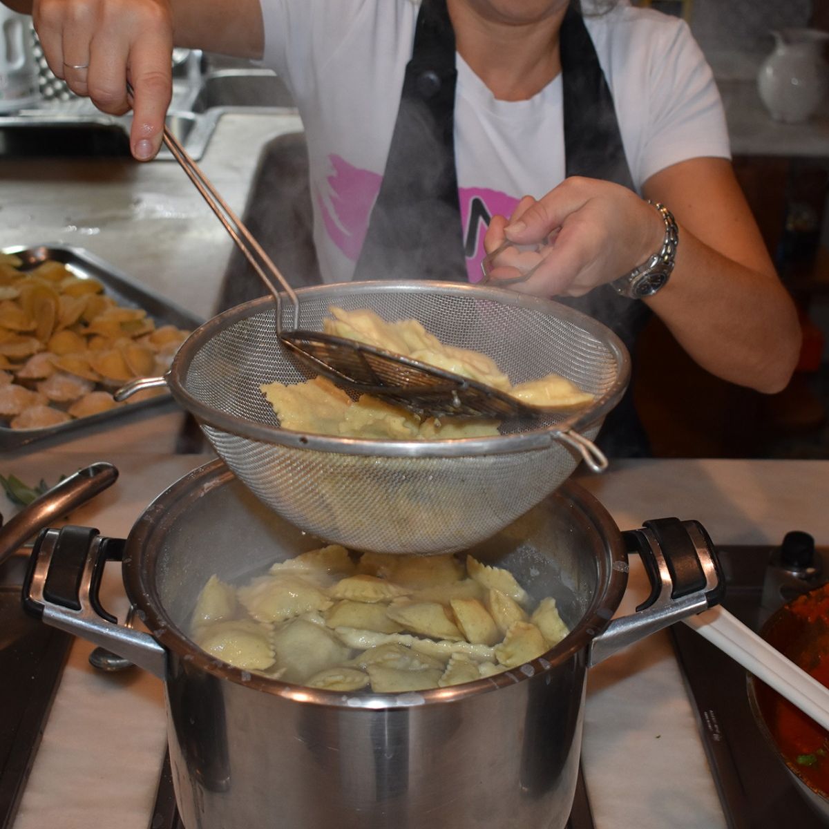 5-Course Cooking Class on Hills of Sorrento in Family Villa