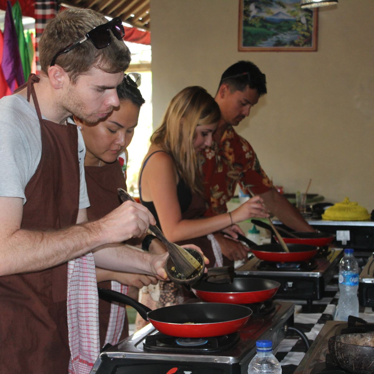 9 Dish Cooking Class + Market Tour + Rice Paddy Visit