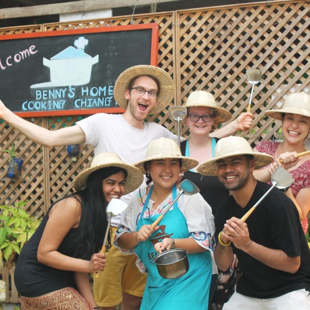 Benny's Home Cooking Class with Local Market Visit & Organic Garden Tour