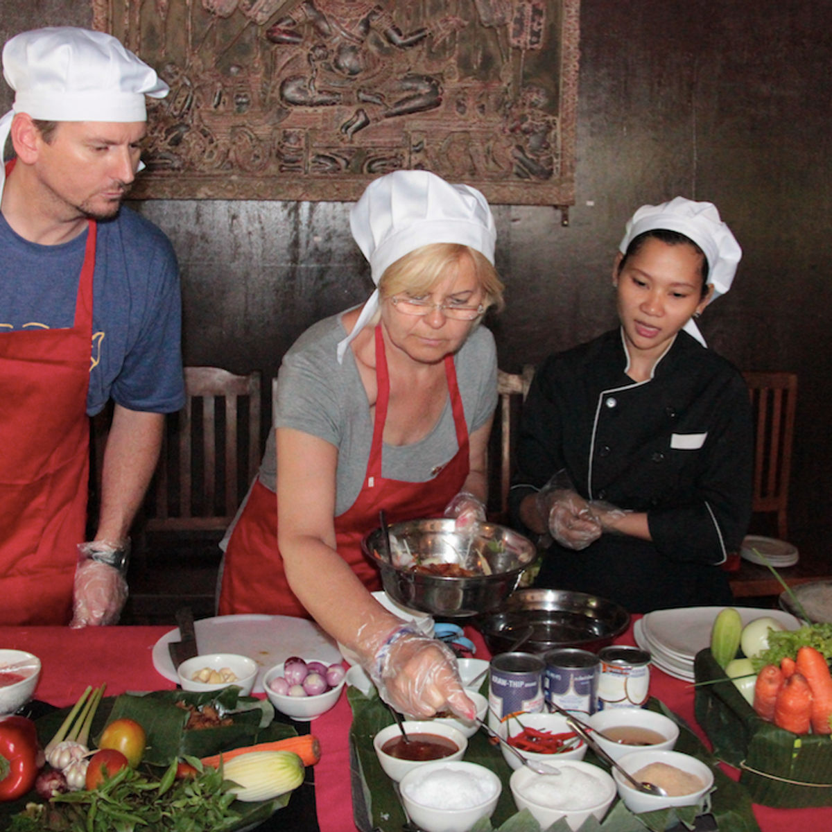 Cooking Class inside the Angkor Archeological Park