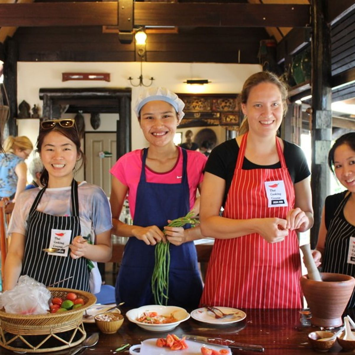 Thai Cooking Course and Hua Hin’s 100 year Old Fresh Market tour