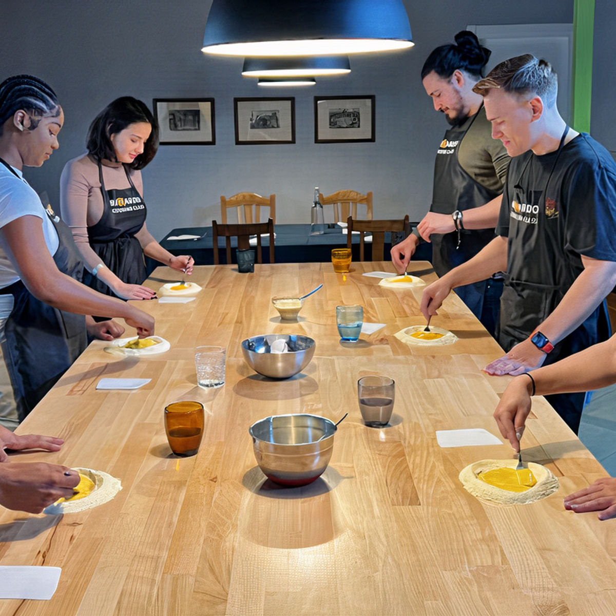 A Private Italian Culinary Class with Tailored Menus Fixed Price Up to 8 People