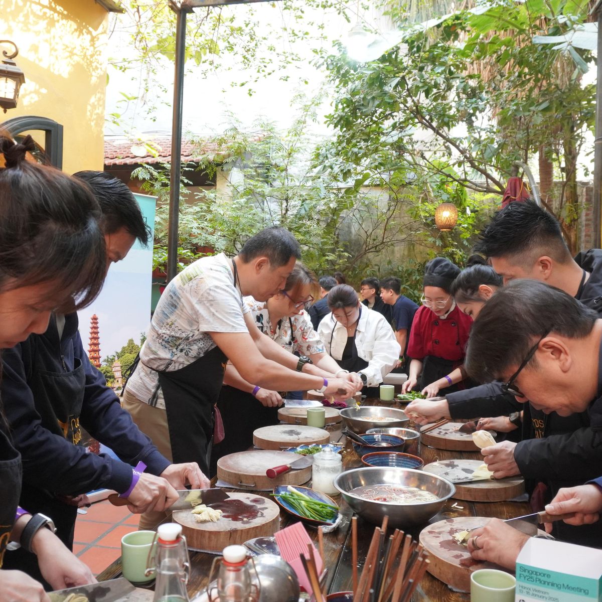 A Taste of Hanoi: Banh Xeo, Pho & Che Ngo in a Garden Villa