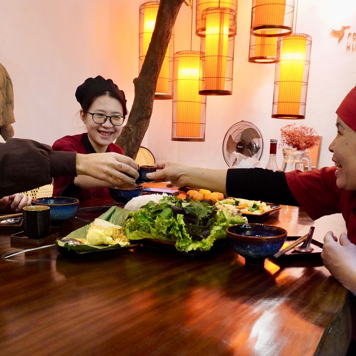 A Taste of Hanoi: Banh Xeo, Pho & Che Ngo in a Garden Villa