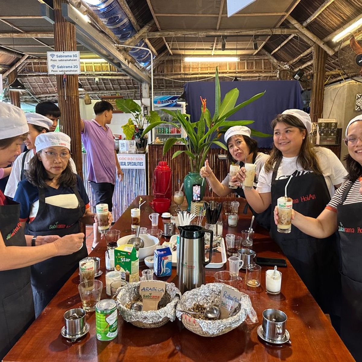 A Taste of Tradition: Coffee Workshop with Bask Boat Experience, Lantern Making Class or Massage