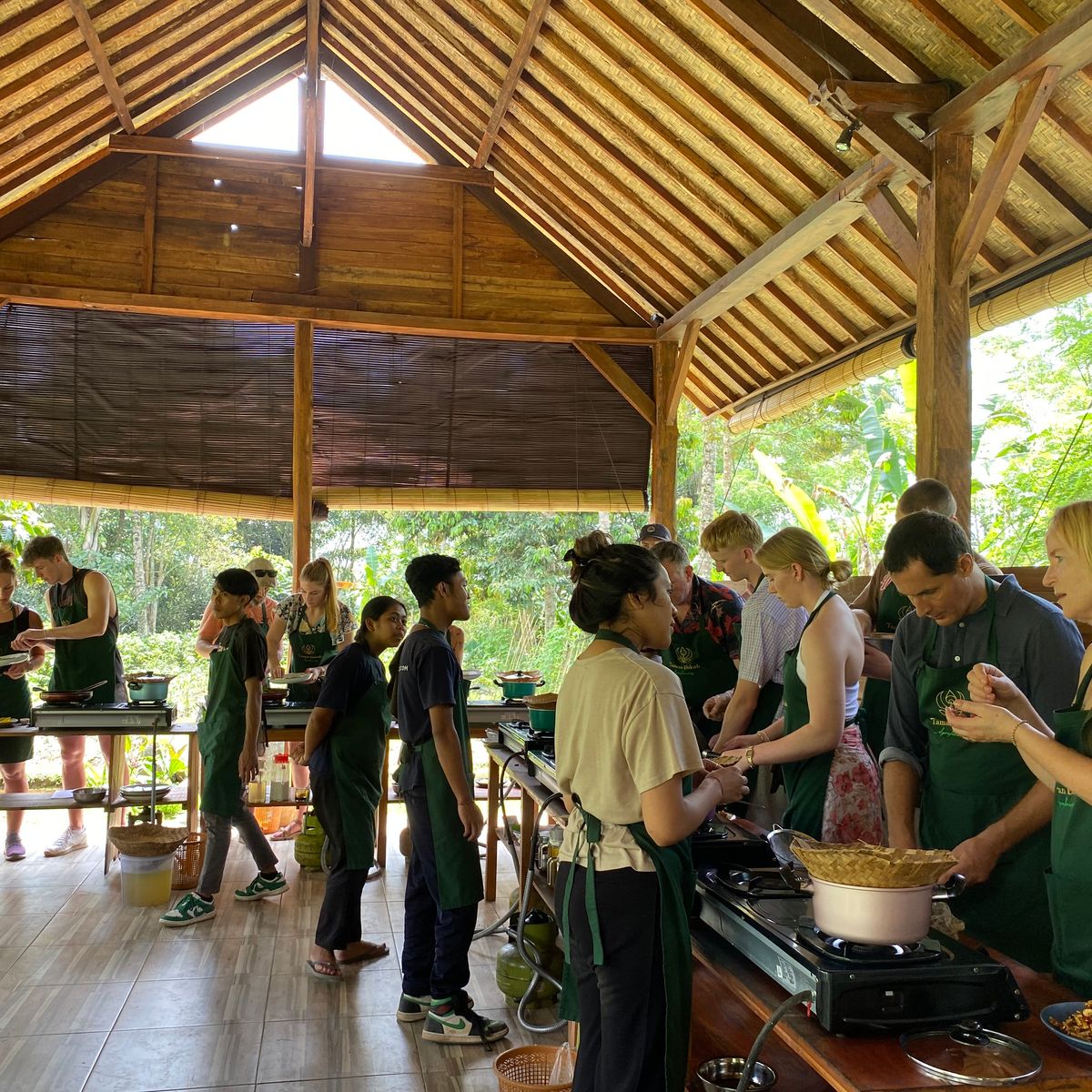 Advanced Balinese Cooking Class on Organic Farm - Afternoon and Evening Class