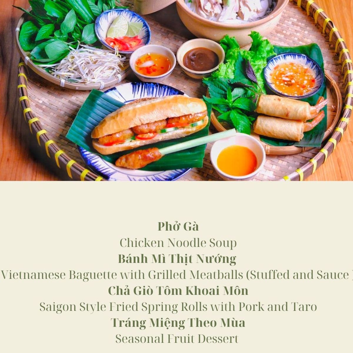 Afternoon Class on Making Pho and Banh Mi