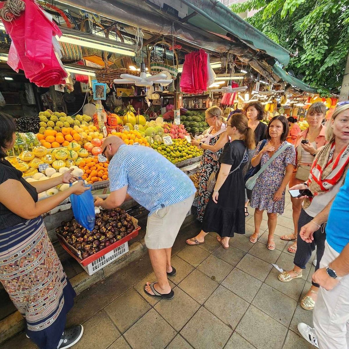Thai Cooking Experience with German-Speaking Instructor, Market Tour, and Thai Herbal Tea Tasting