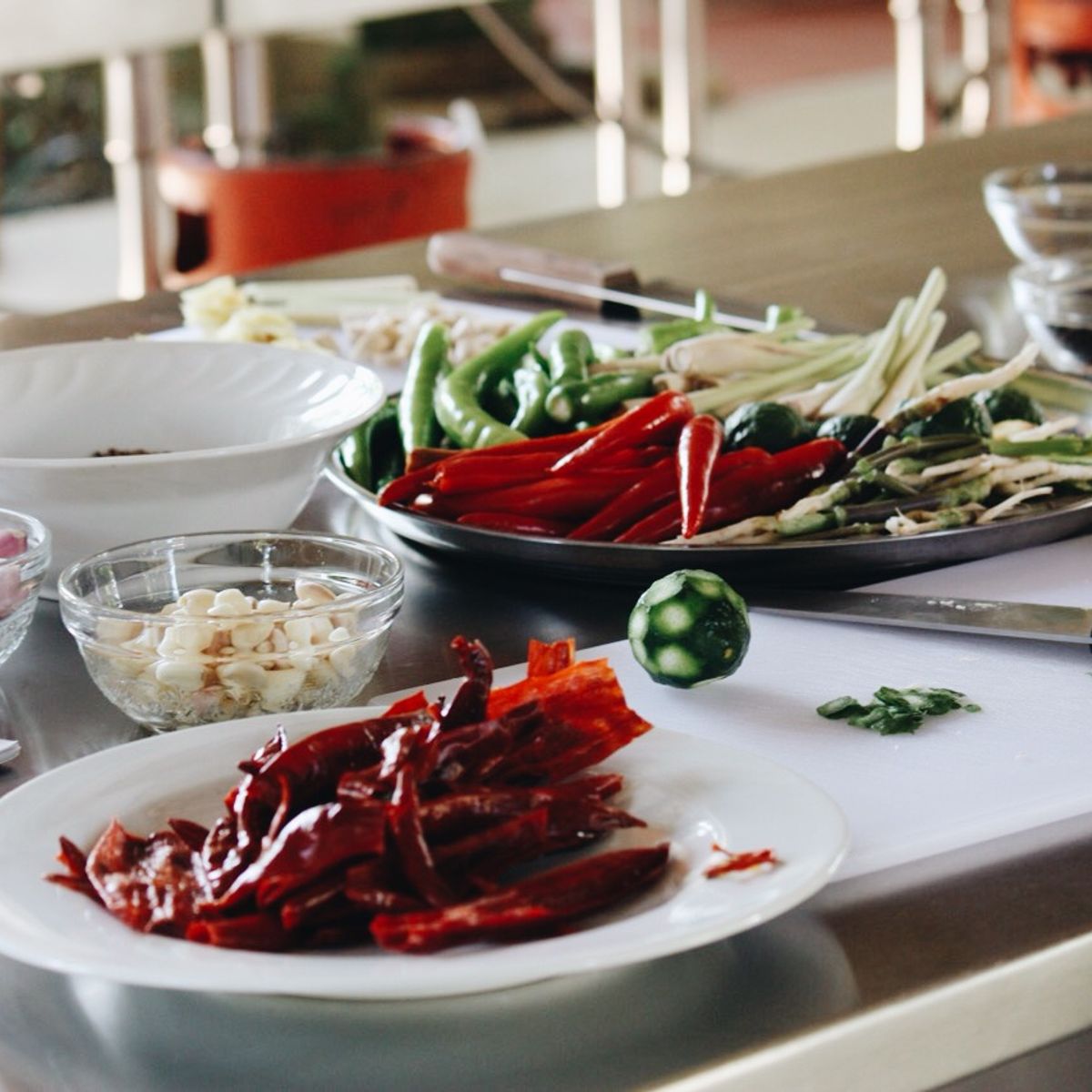 Hands-On Thai Cooking Lesson with Chef Air