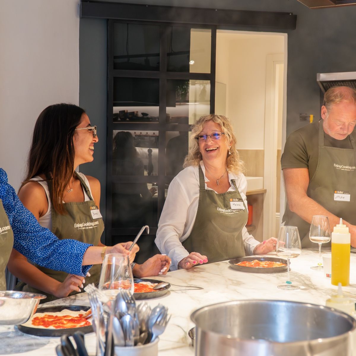 All-in-One Italian Cooking Experience: Pizza, Pasta & Gelato Near the Colosseum