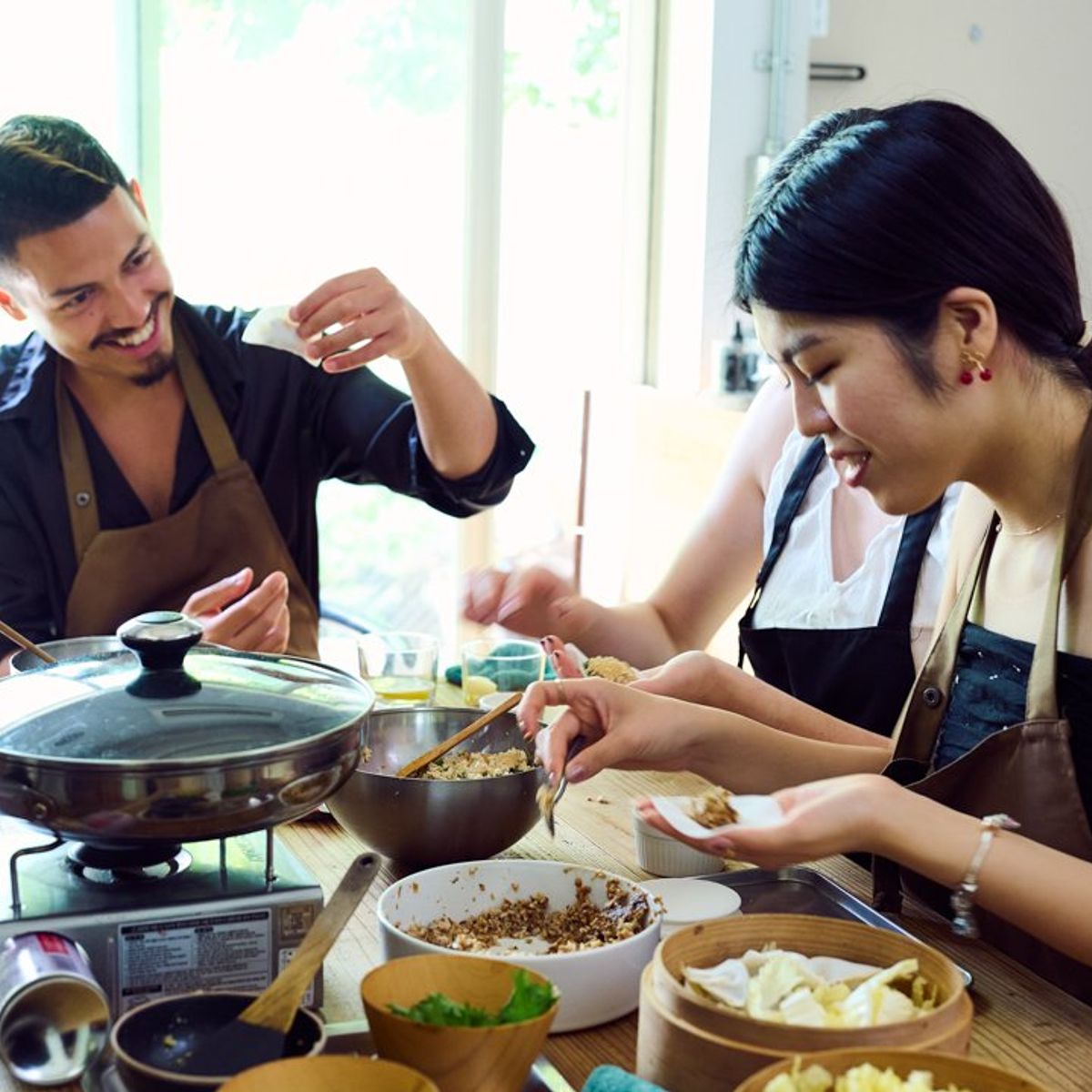 Vegan Gyoza Masterclass: Crispy Pan-Fried & Umami-Steamed Delights - Private Class