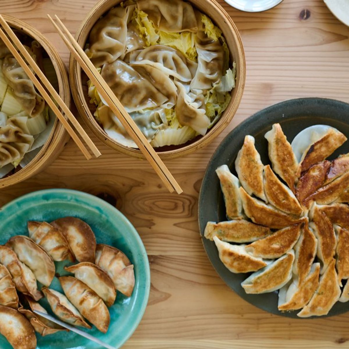 Vegan Gyoza Masterclass: Crispy Pan-Fried & Umami-Steamed Delights - Private Class