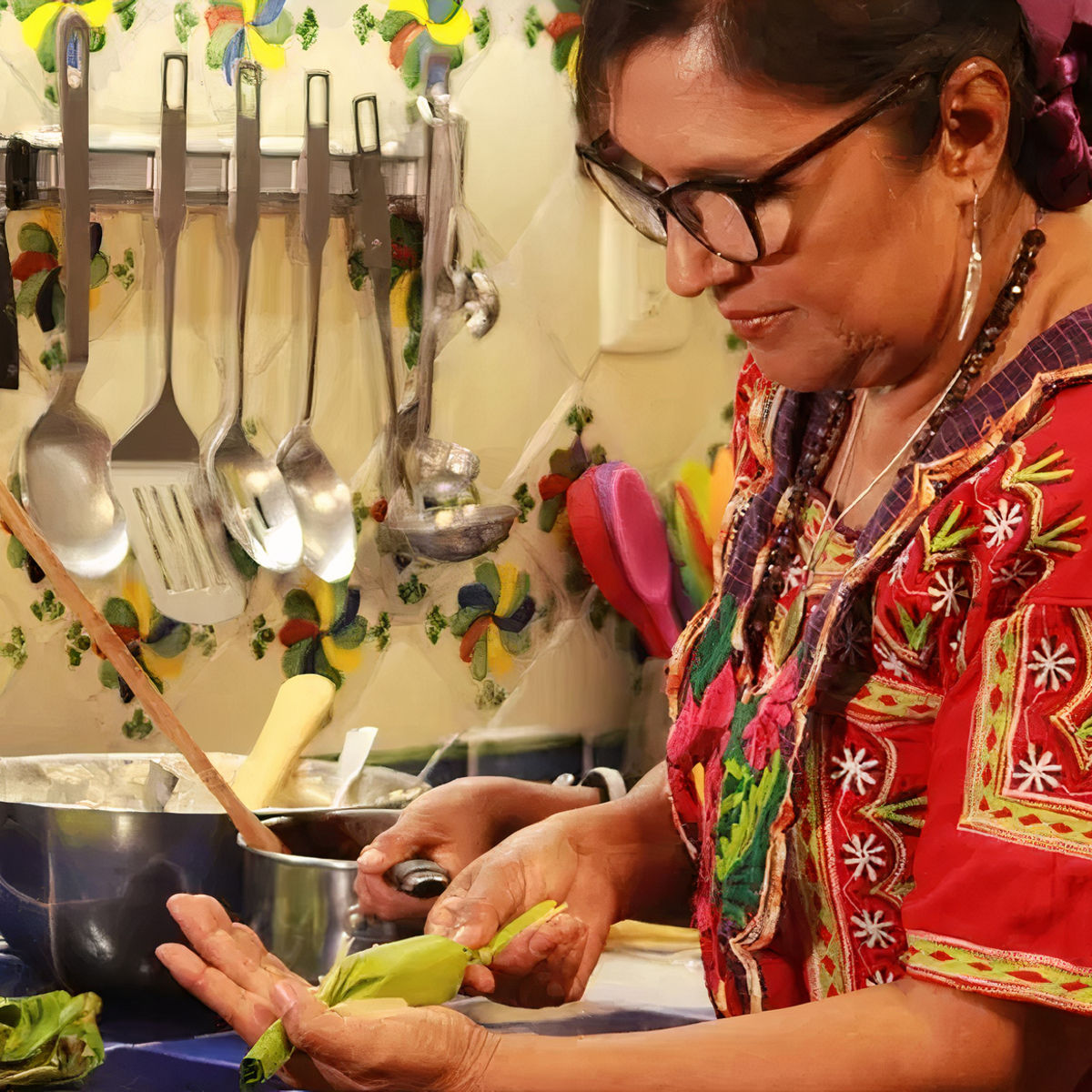 Authentic Oaxacan Cooking Experience and Market Tour