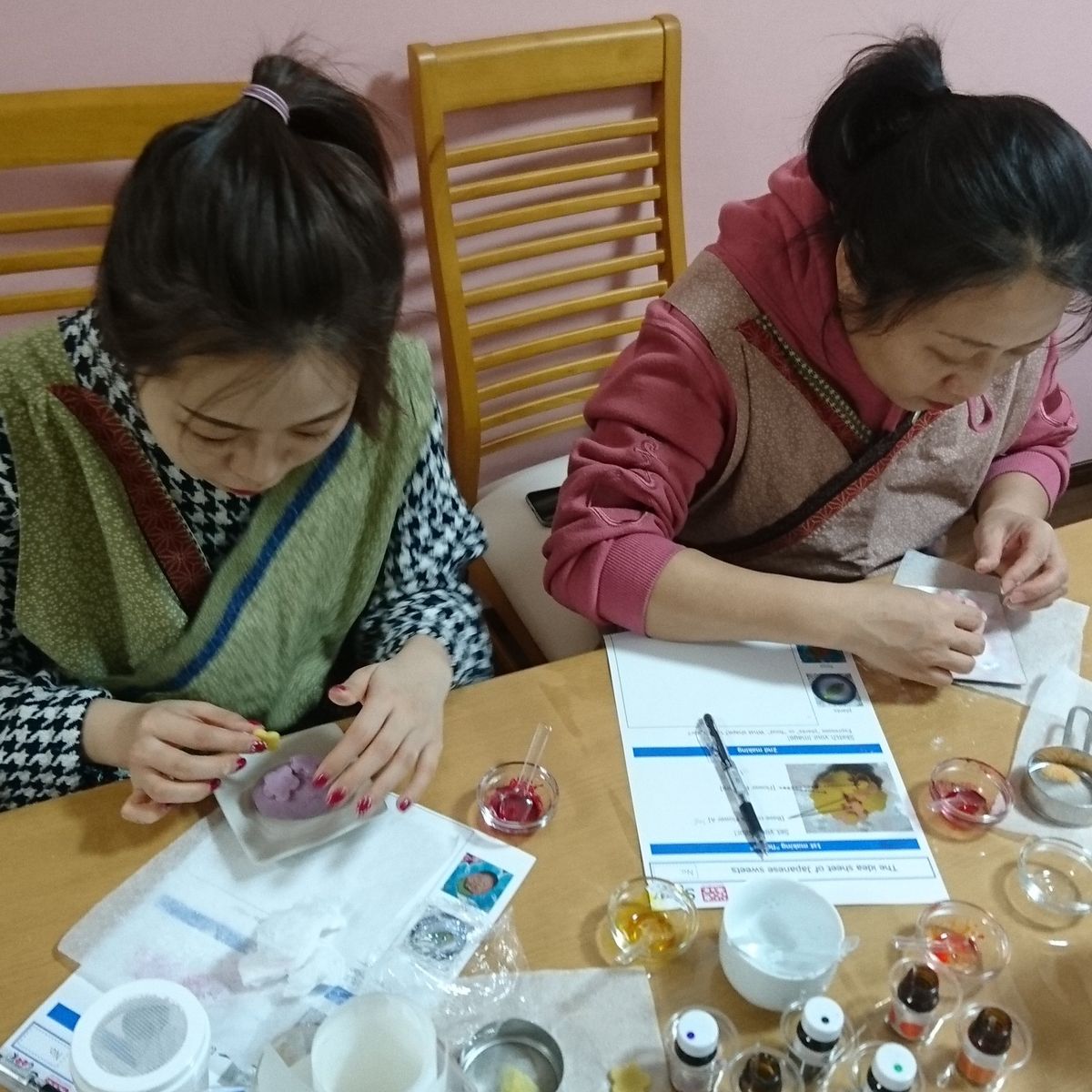 Amazing Japanese Sweets Making Class