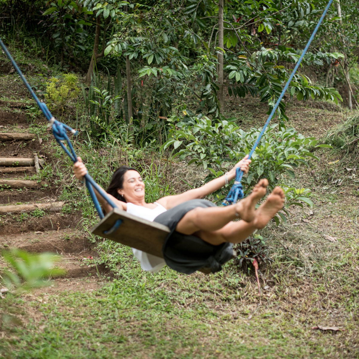 Forage in Rain Forest Gardens and Healthy Vegan Cooking Day Plan